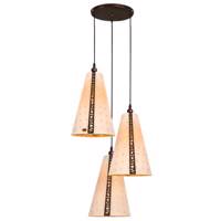 چراغ آویز دارکار مدل یونیک 3 شعله کد 85 - Darkar 85 Unique Three Branches Hanging Lamp