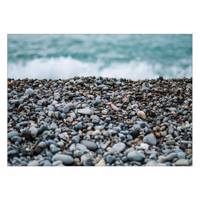 تابلو شاسی ونسونی طرح Gravels on Beach سایز 50x70 سانتی متر Wensoni Gravels on Beach Chassis Size 50 x 70 Cm