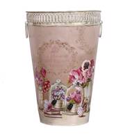 گلدان فلزی گلدونه مدل S01 Goldooneh S01 Metal Flower Pot