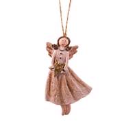 آویز سرامیکی مدل فرشته ستاره دار ایستاده Angel Standing Starred Ceramic Pendants