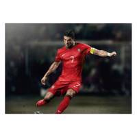 تابلو شاسی ونسونی طرح Cristiano Ronaldo Euro 2016 سایز 50x70 سانتی متر Wensoni Cristiano Ronaldo Euro 2016 Chassis Size 50 x 70 Cm