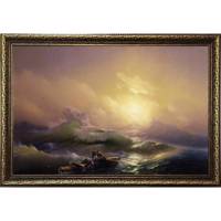 تابلو گالری هنری پیکاسو طرح موج نهم