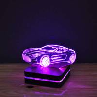 چراغ خواب موهومی طرح ماشین آستون مارتین وان۷۷ هفت رنگ Mohomi Wirelight 7 Color Lamp Aston Martin ONE-77