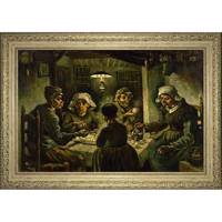 تابلو گالری هنری پیکاسو طرح سیب زمینی خورها