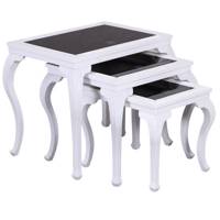 میز عسلی سهیل کد 0050SE مجموعه سه عددی Soheil 0050SE Side Table 3 pcs