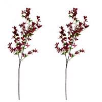 گل مصنوعی مدل یاس مجموعه 2 عددی