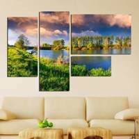 تابلو دیواری 4 تکه بارمان کد TA4202