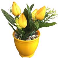 گلدان به همراه گل مصنوعی کارا مدل 12036 Kara 12036 Flower And Pot