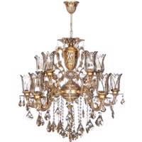 لوستر چشمه نور 12 شعله کد S3503/6 Cheshmeh Noor S3503/6 Twelve Flames Chandelier