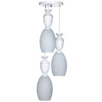 چراغ آویز چشمه نور 3 شعله کد G538/3H-WT - Cheshmeh Noor G538/3H-WT Three Branch Hanging Lamp