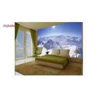 کاغذ دیواری 4 تکه 1وال مدل Mountain-002 1Wall Mountain-002 Wallpaper Giant