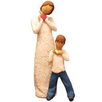 مجسمه امین کامپوزیت مدل Family Grouping کد 522 بسته 2 عددی Amin Composite Family Grouping 522 Statue Pack Of 2