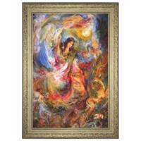 تابلو گالری هنری پیکاسو طرح مینیاتور اثر استاد فرشچیان کد 0116