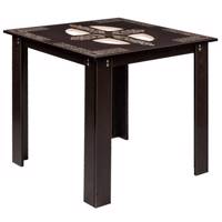 میز ناهار خوری صنایع چوب قائم کد K212 سایز 80 × 80 - Sanaye Choob Ghaem K212MDF Dinning Room Table Size 80 x 80