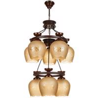 لوستر چشمه نور کد G562/5_3 Cheshmeh Noor G562/5_3 Eight Flames Chandelier