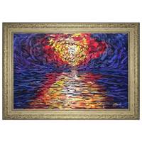 تابلو گالری هنری پیکاسو طرح غروب