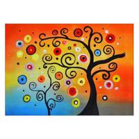 تابلوی ونسونی طرح Abstract Tree سایز 30x40 Wensoni Abstract Tree Chassis 30x40