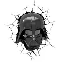 چراغ دیواری تری دی لایت اف ایکس مدل Darth Vadar 3D Light FX Darth Vadar Wall Lamp