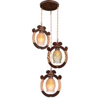 چراغ آویز دارکار مدل حلقه‌ای 3 شعله کد 176 Darkar 176 Three Branches Halghei Hanging Lamp