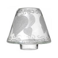 جاشمعی ینکی کندل مدل آباژور قلب کوچک Yankee Candle Etched Hearts Small Shade Candle Holder