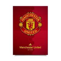 پوستر ونسونی طرح Manchester United 2016 سایز 30x40 Wensoni Manchester United 2016 Poster 30x40