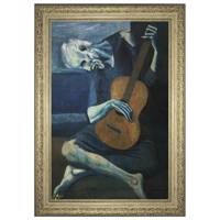 تابلو گالری هنری پیکاسو طرح گیتارزن پیر