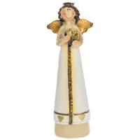 مجسمه فرشته با بال طلایی کد 1/12 Angel With Gold Wings Statue