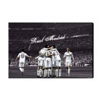 تابلو شاسی عرش مدل AS252 طرح real madrid سایز 20x30 سانتی متر