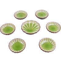 ست هفت سین طرح صدف - 7 تکه - Shell Haft Seen Set - 7 Pieces