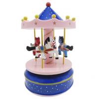 ماکت موزیکال کیدتونز طرح چرخ و فلک کد 5-KDT-048 Kidtunse Carousel KDT-048- 5 Musical Maquette