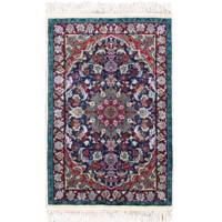 فرش دستباف یک متری گالری سلام کد182048 طرح لچک ترنج Esfahan Persian Carpet