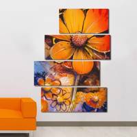 تابلوی دیواری 4 تکه بارمان مدل TA3503 Barman TA3503 Tableau 4 Pcs