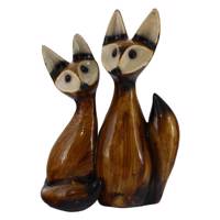 مجسمه طرح روباه کد 020020109 مجموعه 2 عددی
