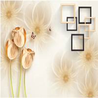 پوستر دیواری سه بعدی لوتوس مدل LW103