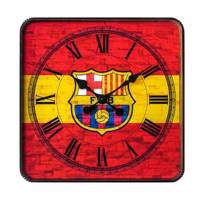 ساعت دیواری طرح بارسلونا کد 10010114