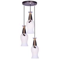 چراغ آویز چشمه نور 3 شعله کد 1264/3H - Cheshmeh Noor 1264-3H Three Branch Hanging Lamp