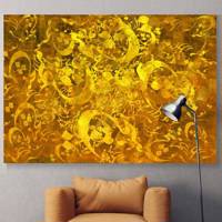 تابلو بوم خط روزتو طرح هیچ 3 Rouzeto Hich 3 Canvas