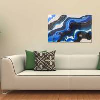 تابلو نقاشی رزین کد1 resin painting