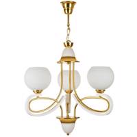 لوستر چشمه نور 3 شعله کد835/3GWT Cheshmeh Noor 835/3GWT Three Flames Chandelier