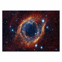 تابلو شاسی ونسونی طرح Helix Nebula سایز 50x70 سانتی متر Wensoni Helix Nebula Chassis Size 50 x 70 Cm