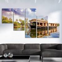 تابلو 5 تکه گالری آفتاب کد TA2801