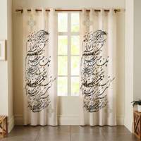 مجموعه دو عددی پرده مینوتو هوم مدل SA-064 ارتفاع 300 سانتی متر minoto home SA-064 Curtain