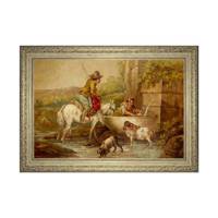 تابلو گالری هنری پیکاسو طرح زوج روستایی