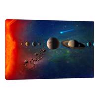 تابلو بوم آیریس کد Iris0057 طرح کهکشان