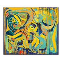 تابلو بوم گالری آگاپه مدل B8 سایز 70x70 - Agape Gallery B8 Canvas Print Wall Mount 70x70