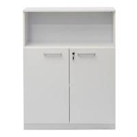 کمد اداری فرآذین مدل FAD-160 سفید Farazin FAD-160 White Cupboard