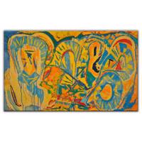 تابلو بوم گالری آگاپه مدل B15 سایز 180x90 Agape Gallery B15 Canvas Print Wall Mount 180x90