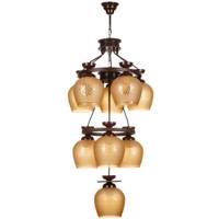 لوستر چشمه نور 9 شعله کد G561/5_3_1 Cheshmeh Noor G561/5_3_1 Nine Flames Chandelier