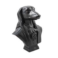 تندیس دلژین دکور کد041 - Deljin Capitan Dog Statue