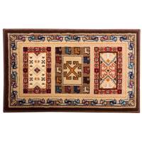 پادری ماشینی کویر طرح شاهسون مدل MT-KP100 - Kavir MT-KP100 Shahsun Machine Made Rugs